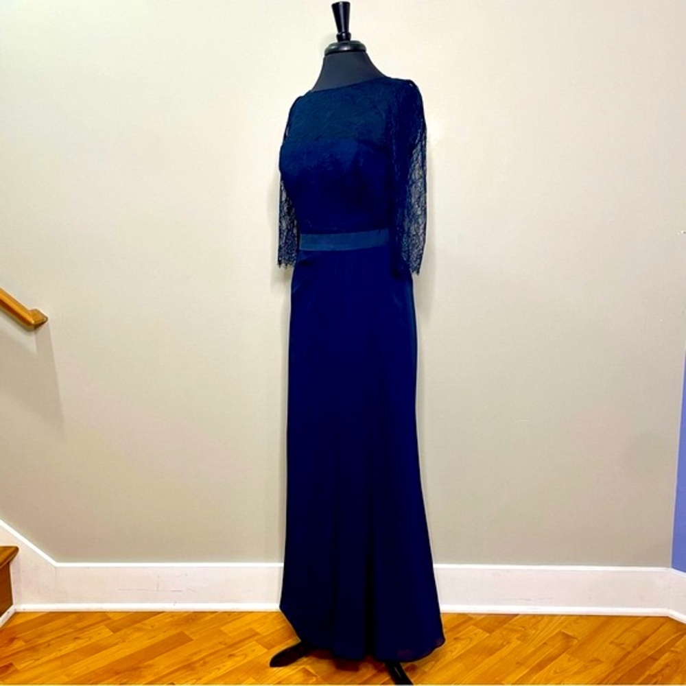 Watters&Watters Navy Mother of the Bride Dress Size 8 - Picture 6 of 14